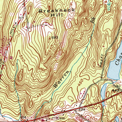 United States Geological Survey East Killingly, CT-RI (1955, 24000-Scale) digital map