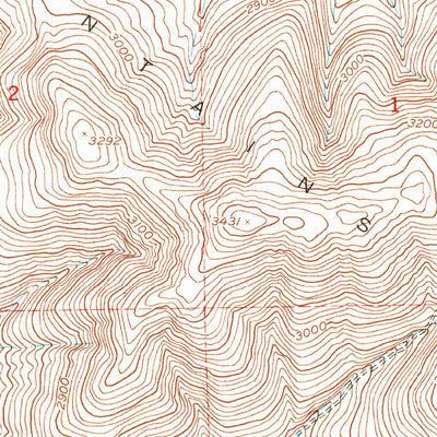 United States Geological Survey East Kittitas, WA (1953, 24000-Scale) digital map