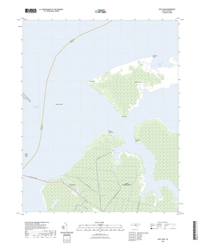 United States Geological Survey East Lake, NC (2022, 24000-Scale) digital map