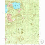 United States Geological Survey East Lake, OR (1982, 24000-Scale) digital map