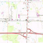 United States Geological Survey East Lansing, MI (1970, 24000-Scale) digital map