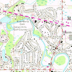 United States Geological Survey East Lansing, MI (1970, 24000-Scale) digital map