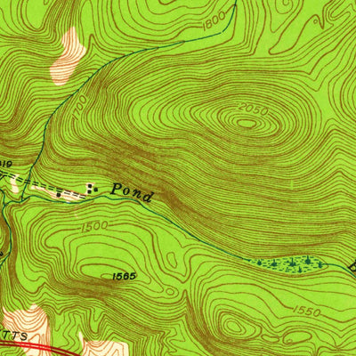 United States Geological Survey East Lee, MA (1945, 24000-Scale) digital map