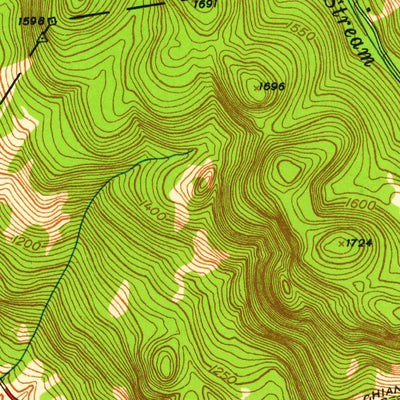 United States Geological Survey East Lee, MA (1945, 24000-Scale) digital map