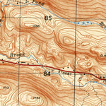 United States Geological Survey East Lee, MA (1950, 25000-Scale) digital map