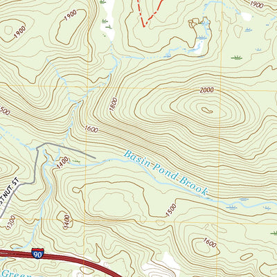 United States Geological Survey East Lee, MA (2021, 24000-Scale) digital map