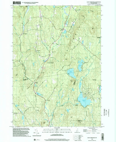 United States Geological Survey East Lempster, NH (1998, 24000-Scale) digital map