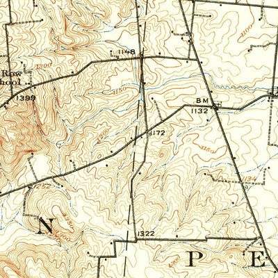 United States Geological Survey East Liberty, OH (1913, 62500-Scale) digital map