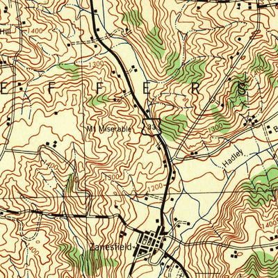 United States Geological Survey East Liberty, OH (1944, 62500-Scale) digital map