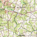 United States Geological Survey East Liverpool, OH-PA-WV (1986, 100000-Scale) digital map