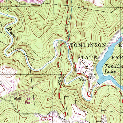 United States Geological Survey East Liverpool South, OH-WV-PA (1996, 24000-Scale) digital map