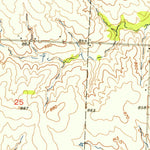 United States Geological Survey East Lynne, MO (1954, 24000-Scale) digital map