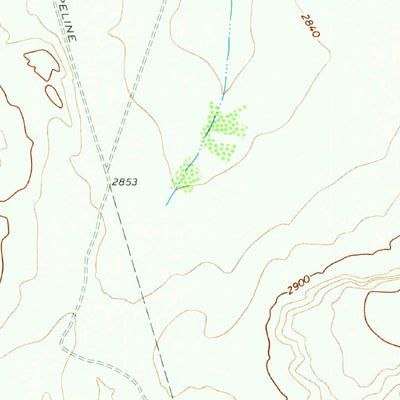 United States Geological Survey East Mesa, TX (1970, 24000-Scale) digital map