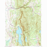United States Geological Survey East Middlebury, VT (1944, 24000-Scale) digital map
