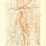 United States Geological Survey East Middlebury, VT (1944, 31680-Scale) digital map