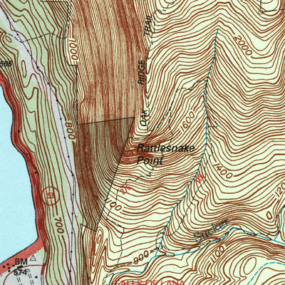 United States Geological Survey East Middlebury, VT (1997, 24000-Scale) digital map