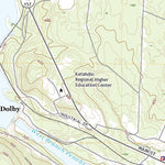United States Geological Survey East Millinocket, ME (2021, 24000-Scale) digital map