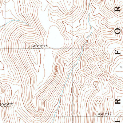 United States Geological Survey East Of Beatty Mountain, NV (1987, 24000-Scale) digital map