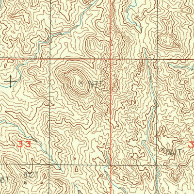 United States Geological Survey East Of Broadwell Lake, CA (1985, 24000-Scale) digital map
