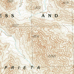 United States Geological Survey East Of Buck Peak, AZ (1990, 24000-Scale) digital map