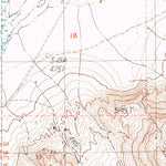 United States Geological Survey East Of Davis Mountain, NV (1987, 24000-Scale) digital map