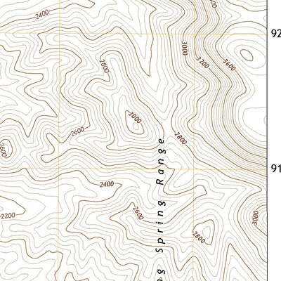 United States Geological Survey East of Deadman Pass, CA (2021, 24000-Scale) digital map