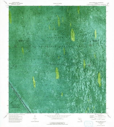 United States Geological Survey East Of Deem City, FL (1973, 24000-Scale) digital map