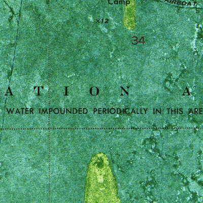 United States Geological Survey East Of Deem City, FL (1973, 24000-Scale) digital map