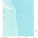 United States Geological Survey East Of Deltaville, VA (1986, 24000-Scale) digital map