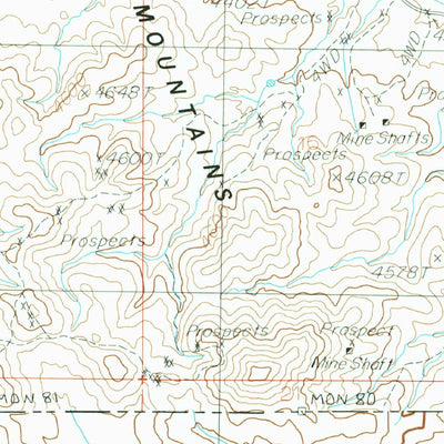 United States Geological Survey East Of Douglas, AZ (1985, 24000-Scale) digital map