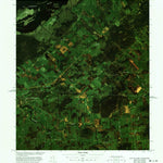 United States Geological Survey East Of Fort Covington Port Of Entry, NY (1977, 25000-Scale) digital map