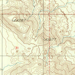 United States Geological Survey East Of Goldstone, CA (1986, 24000-Scale) digital map