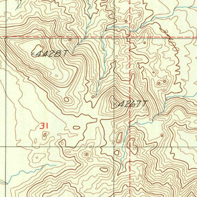United States Geological Survey East Of Goldstone, CA (1986, 24000-Scale) digital map