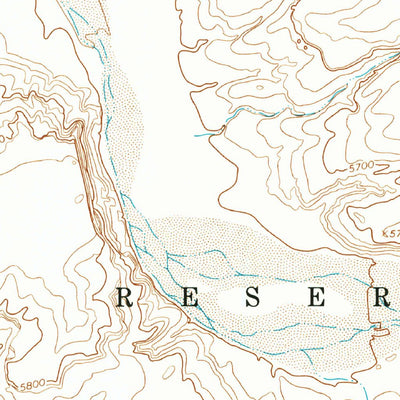 United States Geological Survey East Of Great Bend, NM (1966, 24000-Scale) digital map