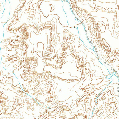 United States Geological Survey East Of Great Bend, NM (1966, 24000-Scale) digital map