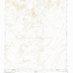 United States Geological Survey East Of Grey Hill Spring, NM (1966, 24000-Scale) digital map