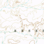 United States Geological Survey East Of Grey Hill Spring, NM (1966, 24000-Scale) digital map