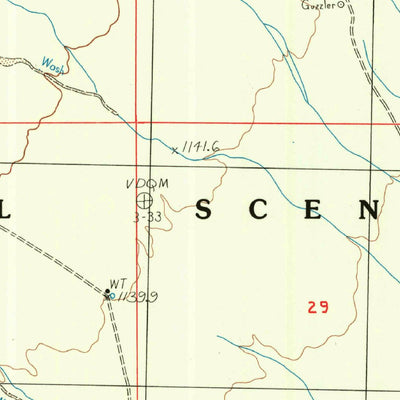 United States Geological Survey East Of Grotto Hills, CA (1984, 24000-Scale) digital map