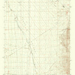 United States Geological Survey East Of Homer Mountain, CA-NV (1984, 24000-Scale) digital map
