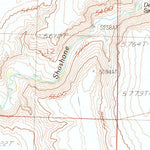United States Geological Survey East Of Jackpot, NV-ID (1989, 24000-Scale) digital map