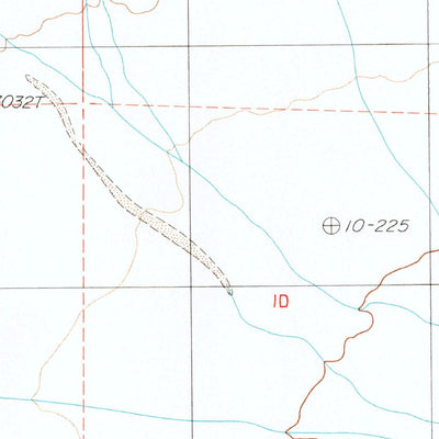 United States Geological Survey East Of Joshua Flats, CA (1987, 24000-Scale) digital map