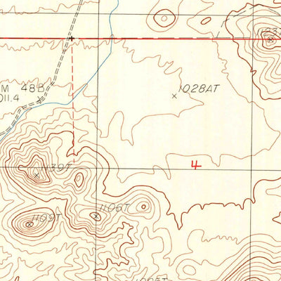 United States Geological Survey East Of Kingston Peak, CA (1984, 24000-Scale) digital map