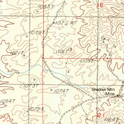 United States Geological Survey East Of Kingston Spring, CA (1984, 24000-Scale) digital map