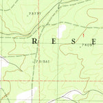 United States Geological Survey East Of Kinlichee, AZ (1983, 24000-Scale) digital map