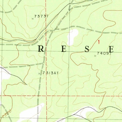 United States Geological Survey East Of Kinlichee, AZ (1983, 24000-Scale) digital map