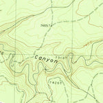 United States Geological Survey East Of Kinlichee, AZ (1983, 24000-Scale) digital map