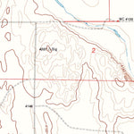 United States Geological Survey East Of Lewis Lake, CO (1982, 24000-Scale) digital map