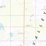 United States Geological Survey East Of Millett Ranch, NV (1988, 24000-Scale) digital map