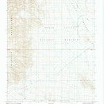 United States Geological Survey East Of Owl Lake, CA (1984, 24000-Scale) digital map