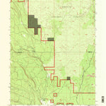 United States Geological Survey East Of Pondosa, CA (1995, 24000-Scale) digital map